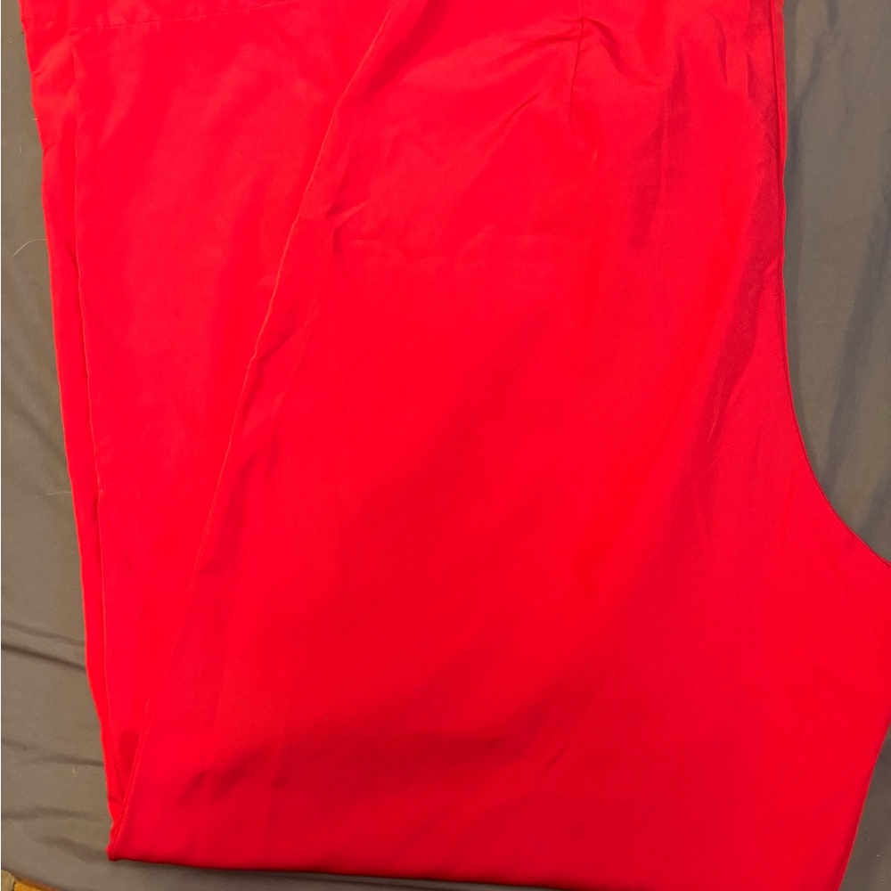 SHEIN Bold Scarlet Trousers
